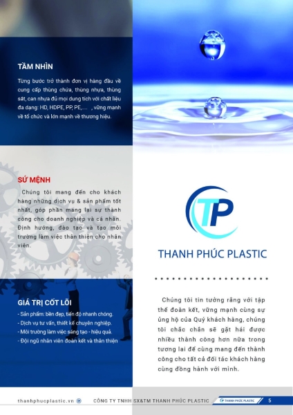  - Thanh Phúc Plastic - Công Ty TNHH SX & TM Thanh Phúc Plastic